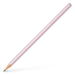 Faber-Castell Sparkle Pencil with Glitter, Rose Metallic