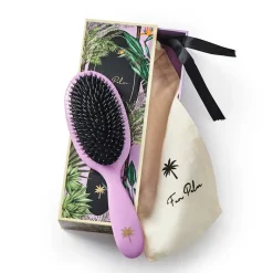Fan Palm Hairbrush, Butterfly - Medium