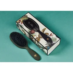 Fan Palm Hairbrush, Jungle - Medium Army Green