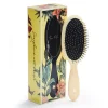 Fan Palm Hairbrush, Medium, Sunshine Wet Brush - Yellow Glitter
