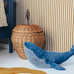 ferm Living Apple Storage, Rattan Woven Basket