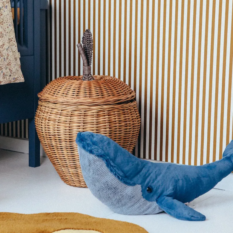 ferm Living Apple Storage, Rattan Woven Basket
