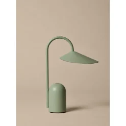 ferm Living, Arum Portable Lamp - Tea Green