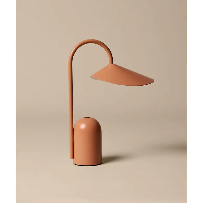 ferm Living, Arum Portable Lamp - Sienna