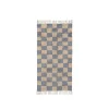 ferm Living Carpet, Mara Washable Rug, Blue/Warm Sand - 80 x 150 cm