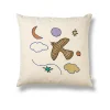 ferm Living Cushion, Embroidered, Naive - Bird
