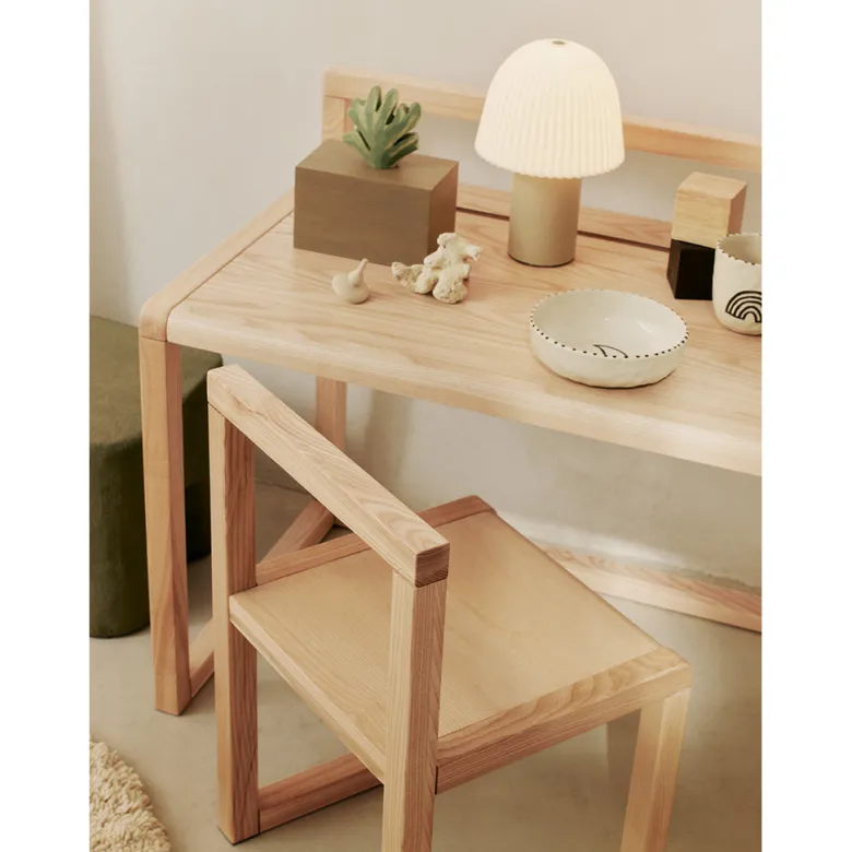ferm Living, Frill Portable Lamp – Cashmere White