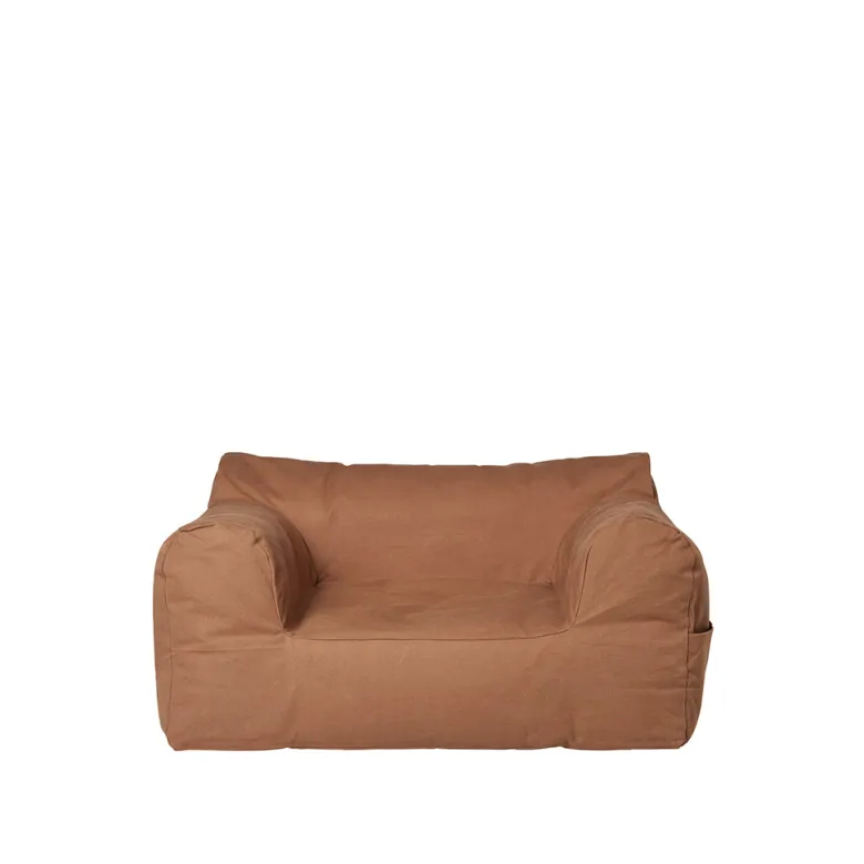 ferm Living sækkestol, Billow Bean Bag - Tan