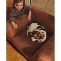 ferm Living sækkestol, Billow Bean Bag - Tan