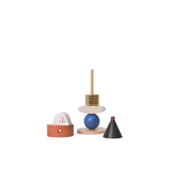 ferm Living Stacking Figure Blocks - Multi