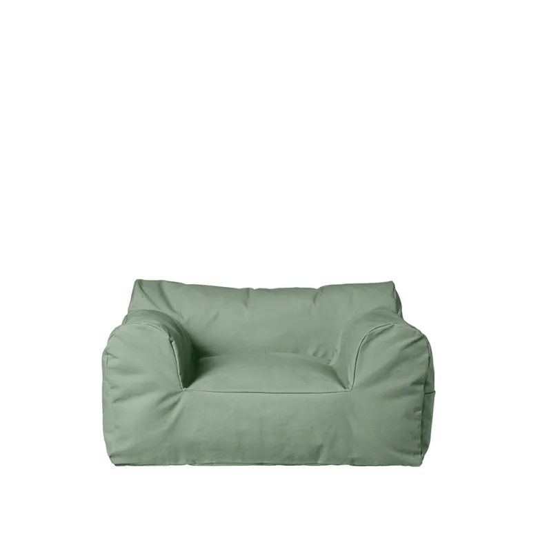ferm Living Stor sækkestol, Billow Bean Bag - Tea green