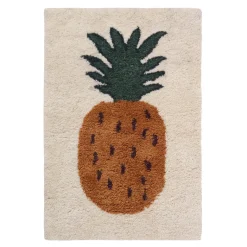 ferm Living Wool Rug, Pineapple - Small