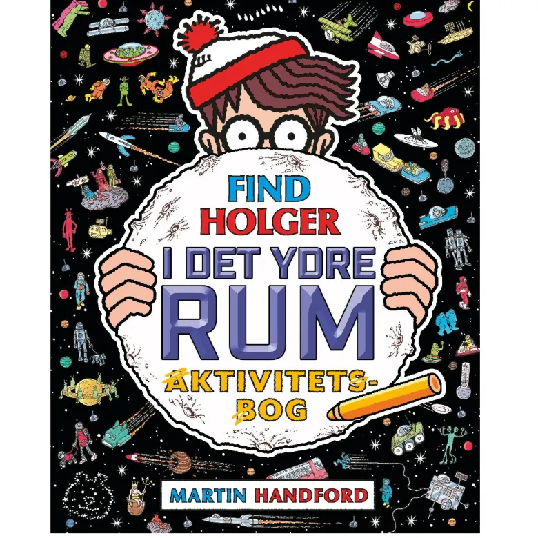 Find Holger in Outer Space - Activity Book