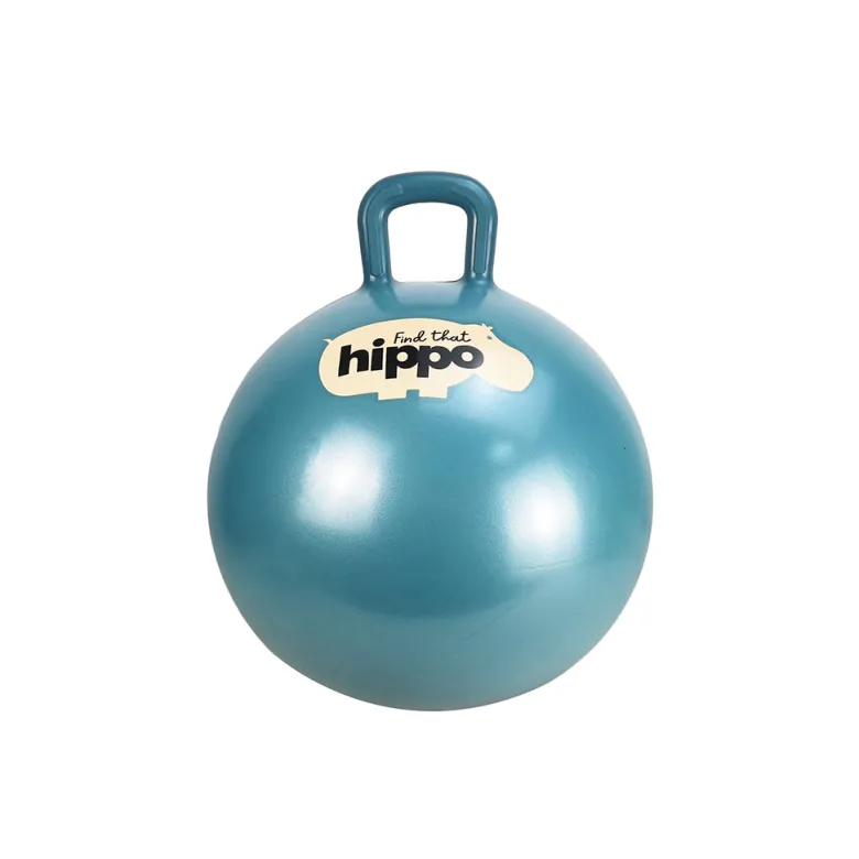 Find that Hippo Bouncing Ball - Dark Cyan