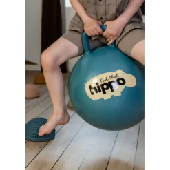 Find that Hippo Bouncing Ball - Dark Cyan