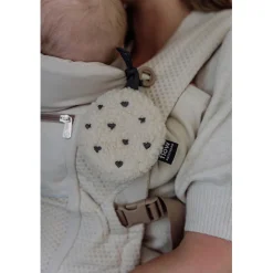 Flow Amsterdam Billy Comforter with Heartbeat Sound, On-the-Go - Heart Design