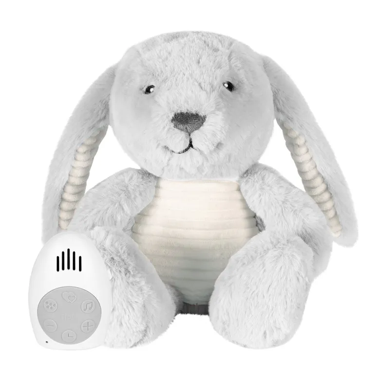 Flow Amsterdam Heartbeat Teddy Bear, Milo - Grey