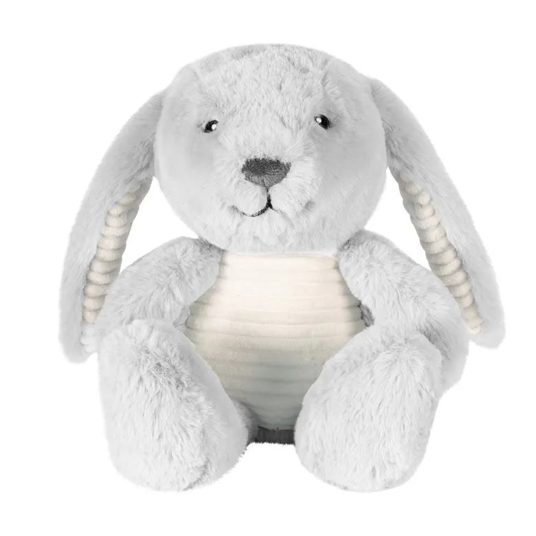 Flow Amsterdam Heartbeat Teddy Bear, Milo - Grey