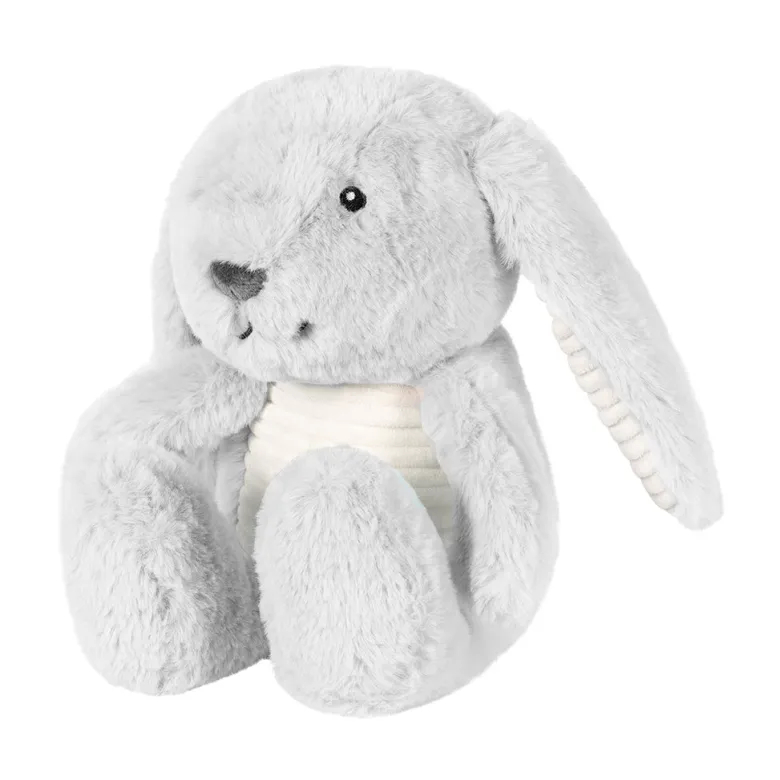Flow Amsterdam Heartbeat Teddy Bear, Milo - Grey