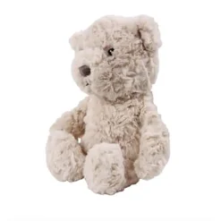 Flow Amsterdam Heartbeat Sound Plush Toy with Rechargeable Battery, Lou - Beige