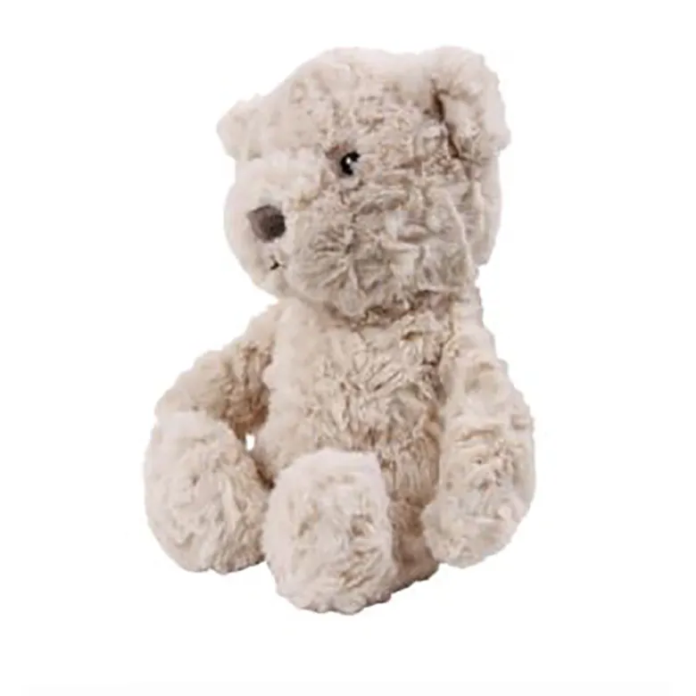 Flow Amsterdam Heartbeat Sound Plush Toy with Rechargeable Battery, Lou - Beige