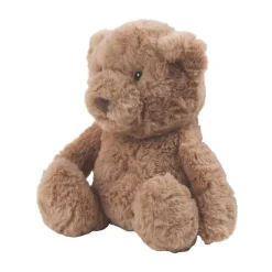 Flow Amsterdam Heartbeat Sound Teddy with Rechargeable Battery, Lou - Brown