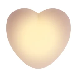 Flow Amsterdam Ruby Heart Night Lamp, Pink