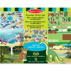 Foam Stickers, Reusable - My Habitat