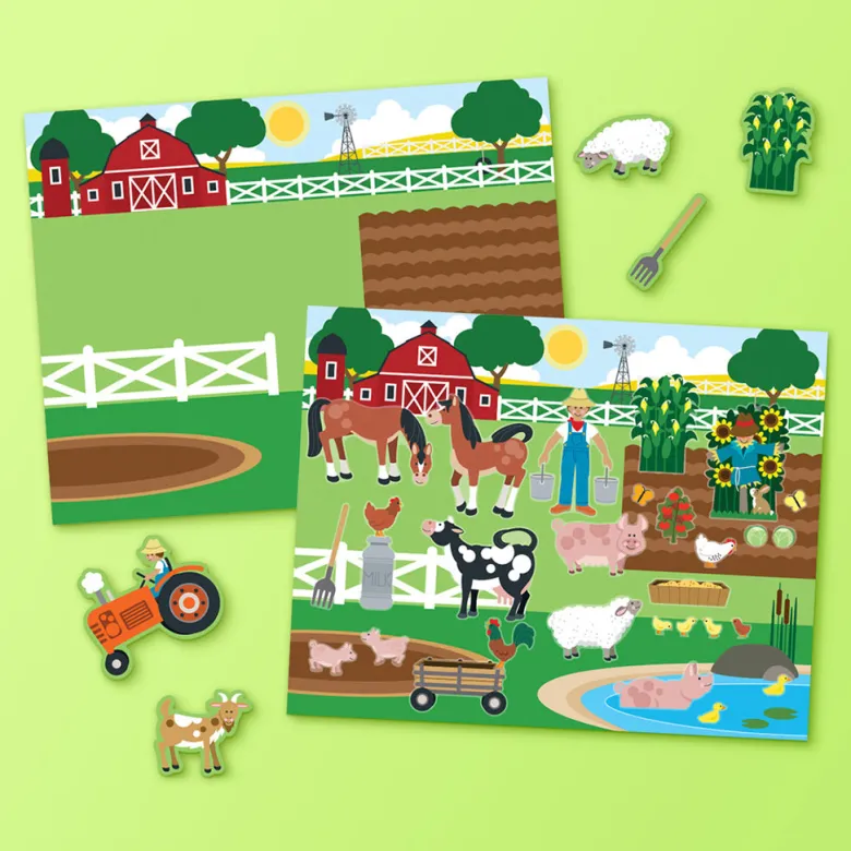 Foam Stickers, Reusable - My Habitat