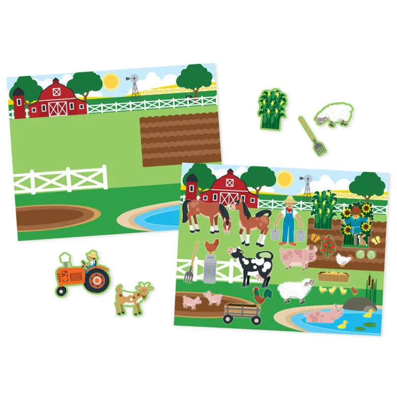 Foam Stickers, Reusable - My Habitat
