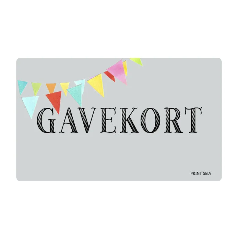 Gift Card – Print at Home