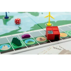 Global Cooling Board Game, A Climate-Friendly Family Game Full of Great Energy