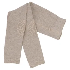 GoBabyGo Crawling Leggings with Rubber Pads, Sand