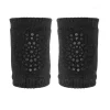 GoBabyGo Knee Pads with Rubber Grips, Dark Grey Melange