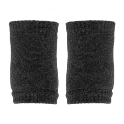 GoBabyGo Knee Pads with Rubber Grips, Dark Grey Melange
