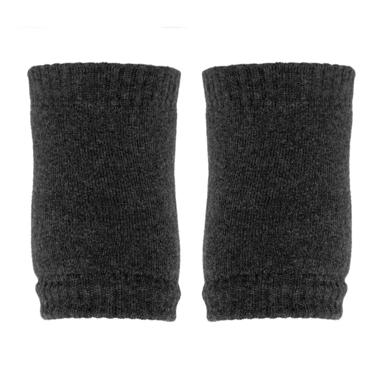 GoBabyGo Knee Pads with Rubber Grips, Dark Grey Melange