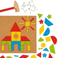 Goki Nail Board – Hammer Mosaic Set