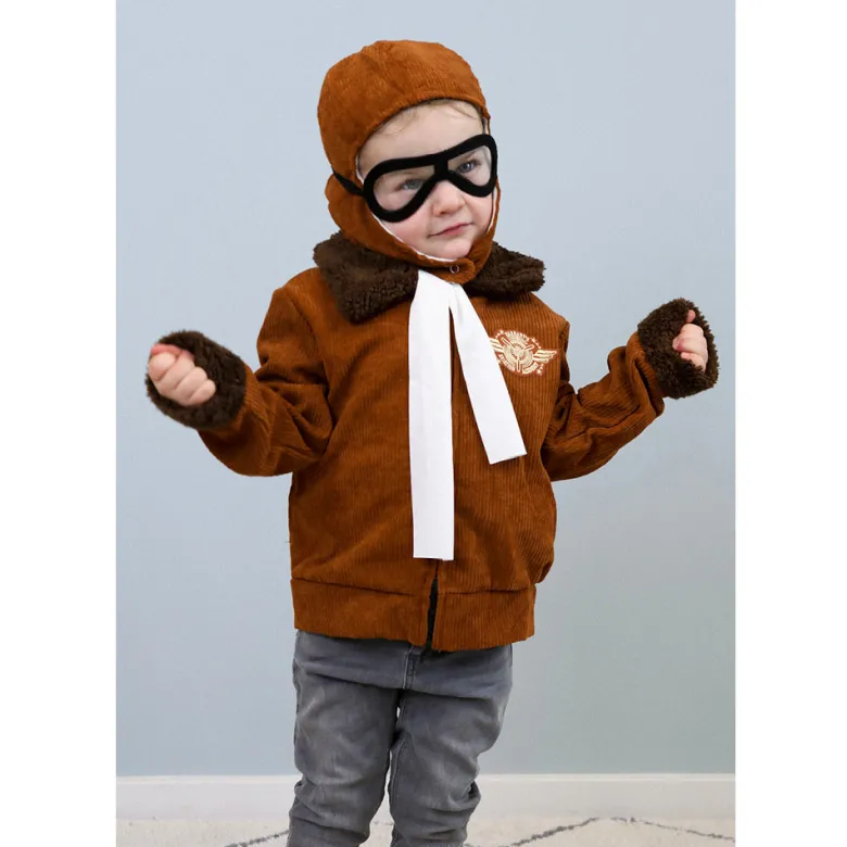 Great Pretenders Amelia Pilot Costume - Size 5-6 Years