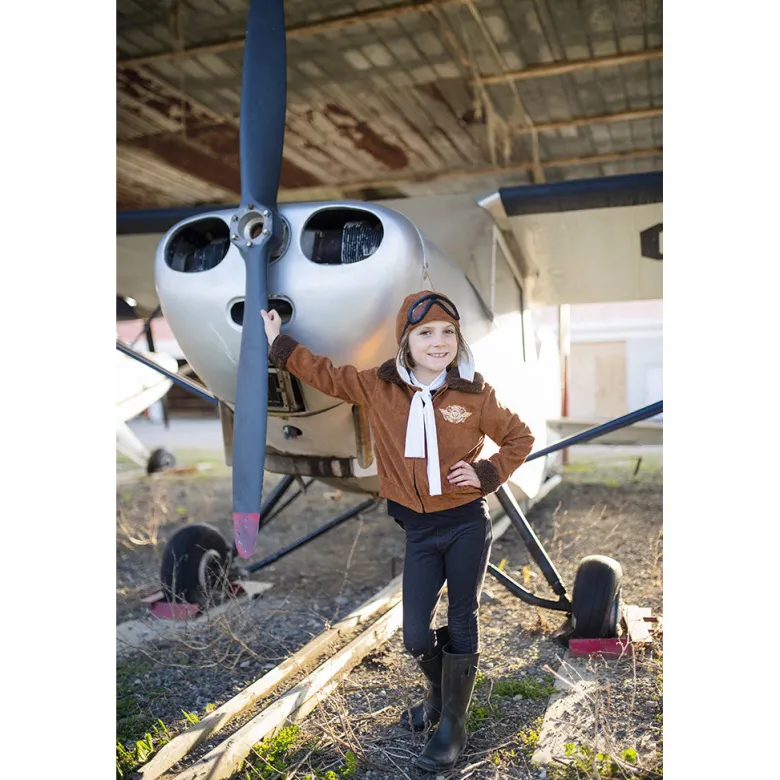 Great Pretenders Amelia Pilot Costume - Size 5-6 Years