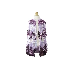 Great Pretenders Cape, The 5th Avenue Sequin Cape, Purple - Size 4-6 Years