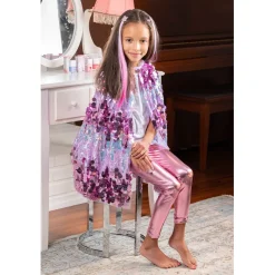Great Pretenders Cape, The 5th Avenue Sequin Cape, Purple - Size 4-6 Years