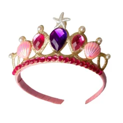 Great Pretenders Costume, Mermaid Skirt and Tiara in Pink - Size 4-6 Years