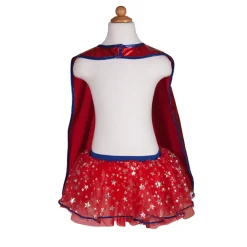 Great Pretenders Dress-Up Costume, Superhero Girl with Mask - Size 4-6 Years