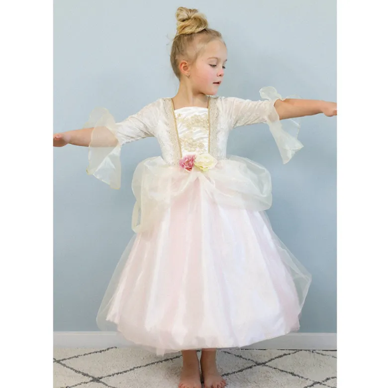 Great Pretenders Dress-Up Costume, Princess Gown in Golden Rose - Size 3-8 Years