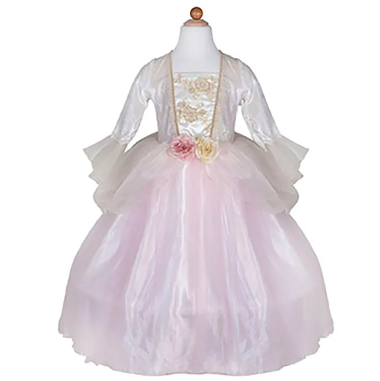 Great Pretenders Dress-Up Costume, Princess Gown in Golden Rose - Size 3-8 Years