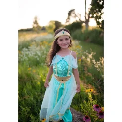 Great Pretenders Dress-Up, Princess Jasmin Costume – Ages 3-6