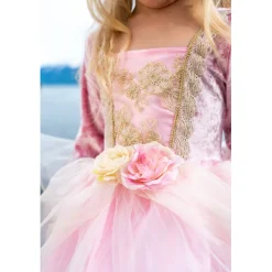Great Pretenders Dress-Up Costume, Princess Dress Pink Rose - Size 3-6 Years