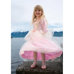 Great Pretenders Dress-Up Costume, Princess Dress Pink Rose - Size 3-6 Years