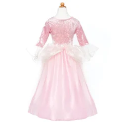 Great Pretenders Dress-Up Costume, Princess Dress Pink Rose - Size 3-6 Years
