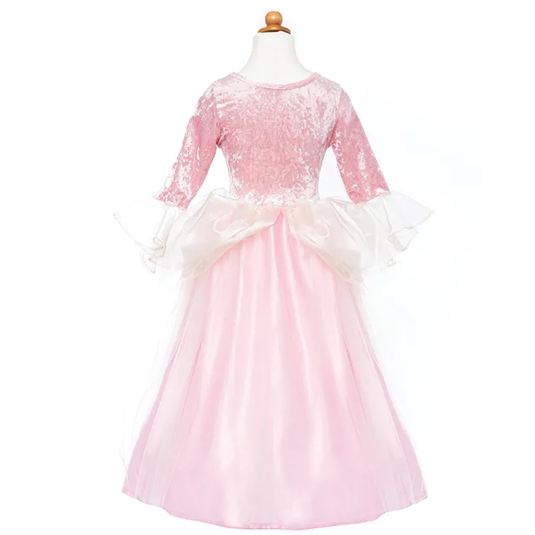 Great Pretenders Dress-Up Costume, Princess Dress Pink Rose - Size 3-6 Years